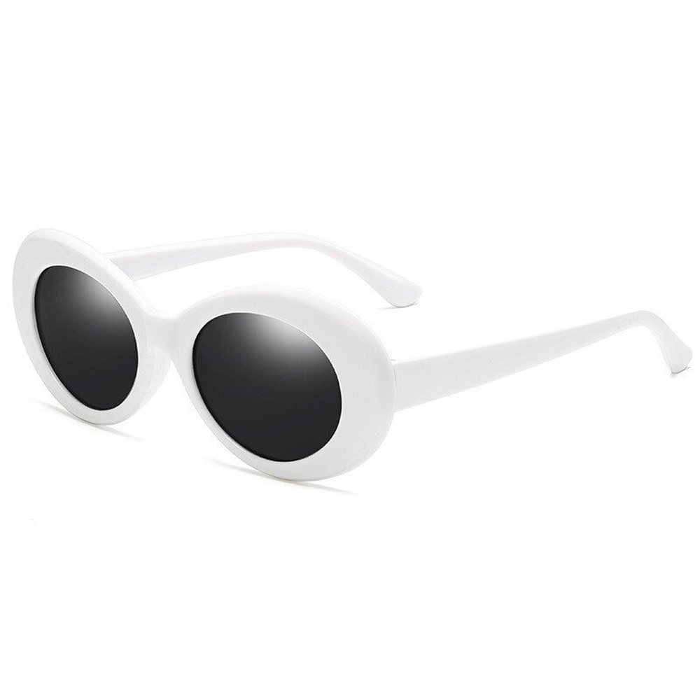 Zac's Alter Ego - Round Clout Sonnenbrille - Weiß